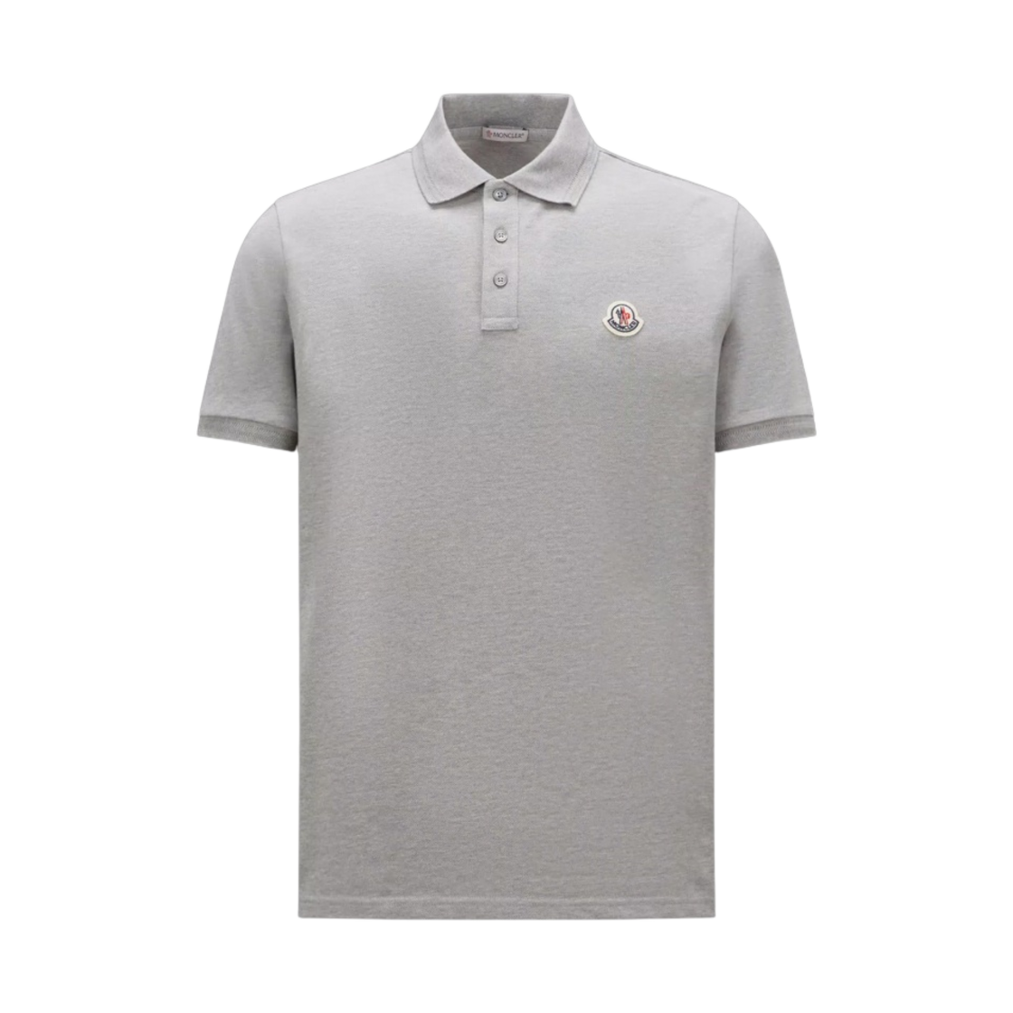 I2-091-8A00012-84556-986 Moncler Logo Polo Shirt Gray - 23FW