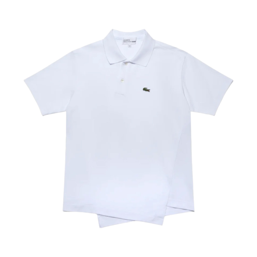 Comme des Garcons Shirt x Lacoste Polo Shirt White
