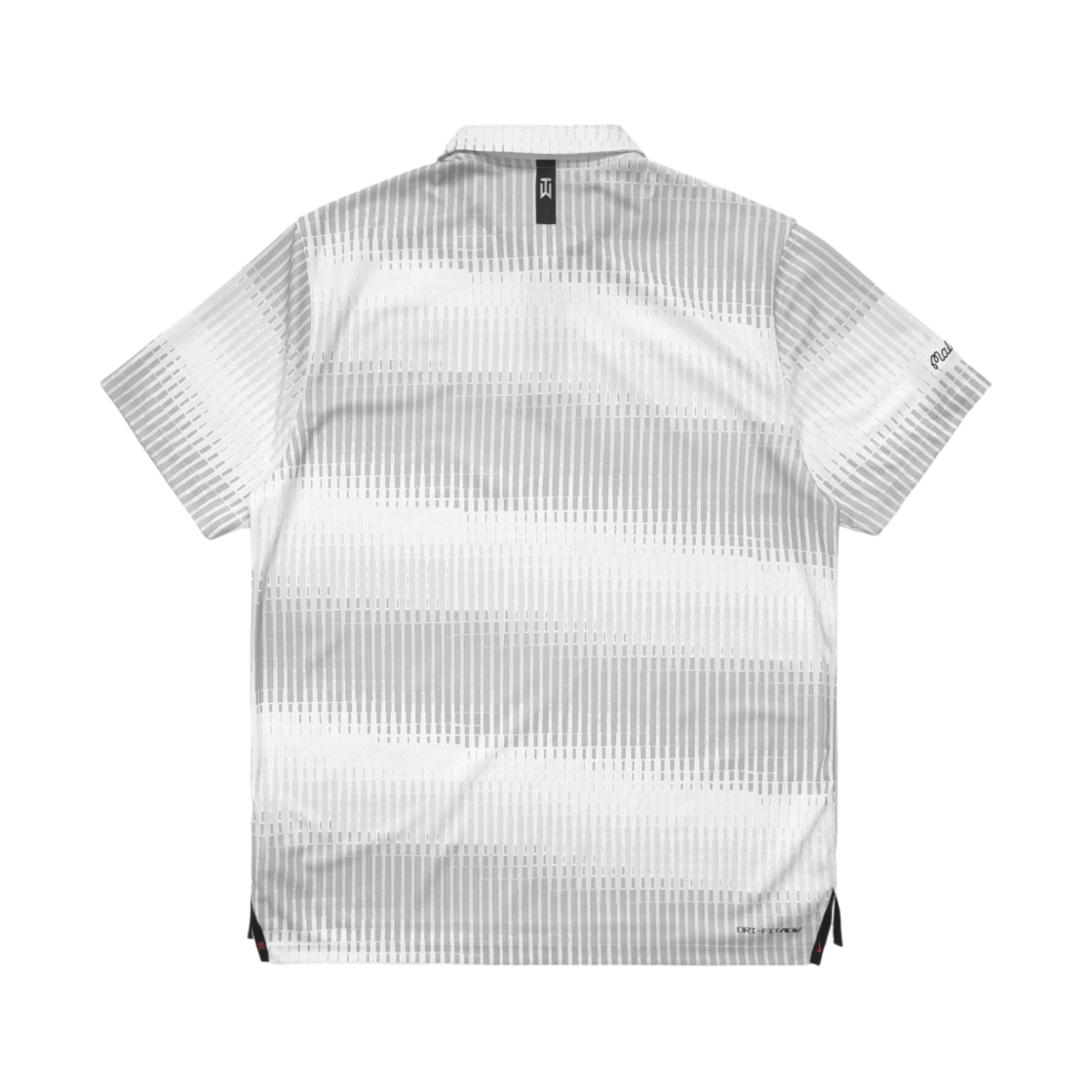 말본 골프 x 나이키 타이거 우즈 드라이핏 ADV FA 프린티드 폴로 화이트(Malbon Golf x Nike Dri-Fit ADV Tiger Woods FA Printed Polo White) - 2