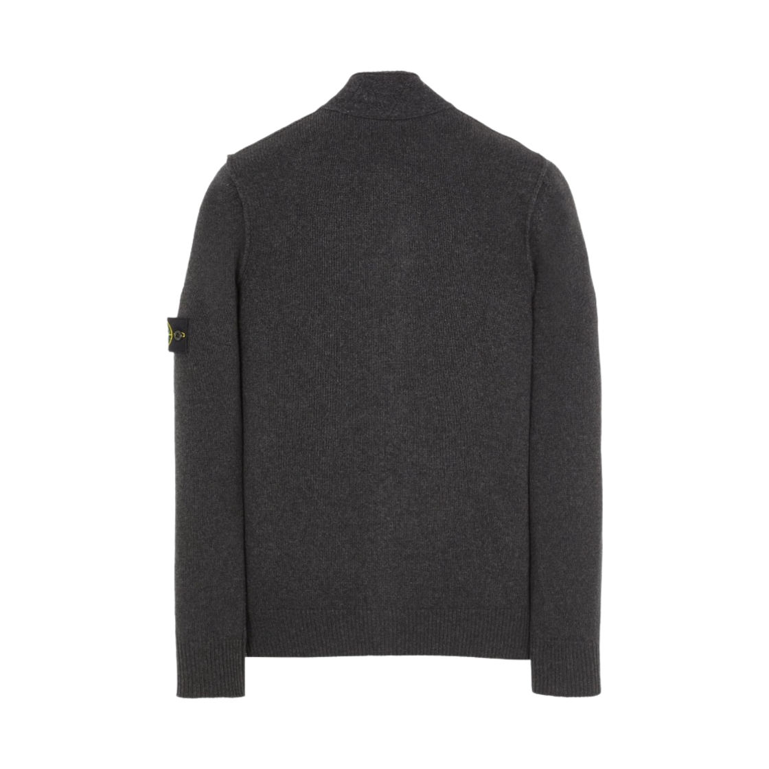 스톤 아일랜드 547A3 램스울 니트 가디건 다크 그레이 - 22FW(Stone Island 547A3 Lambswool Knit Cardigan Dark Grey - 22FW) - 2