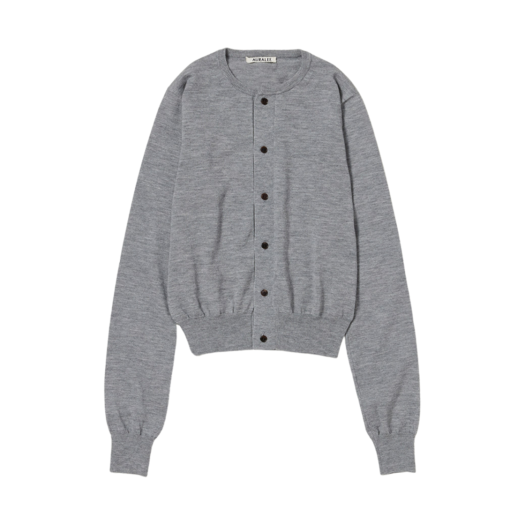トップス 25SS AURALEE HARD TWST CASHMERE CARDIGAN AURALEE HARD TWIST CASHMERE CARDIGAN – PLAIN GOODS