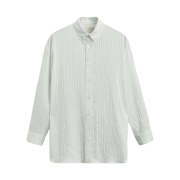 Zara x Studio Nicholson Striped Shirt Black White