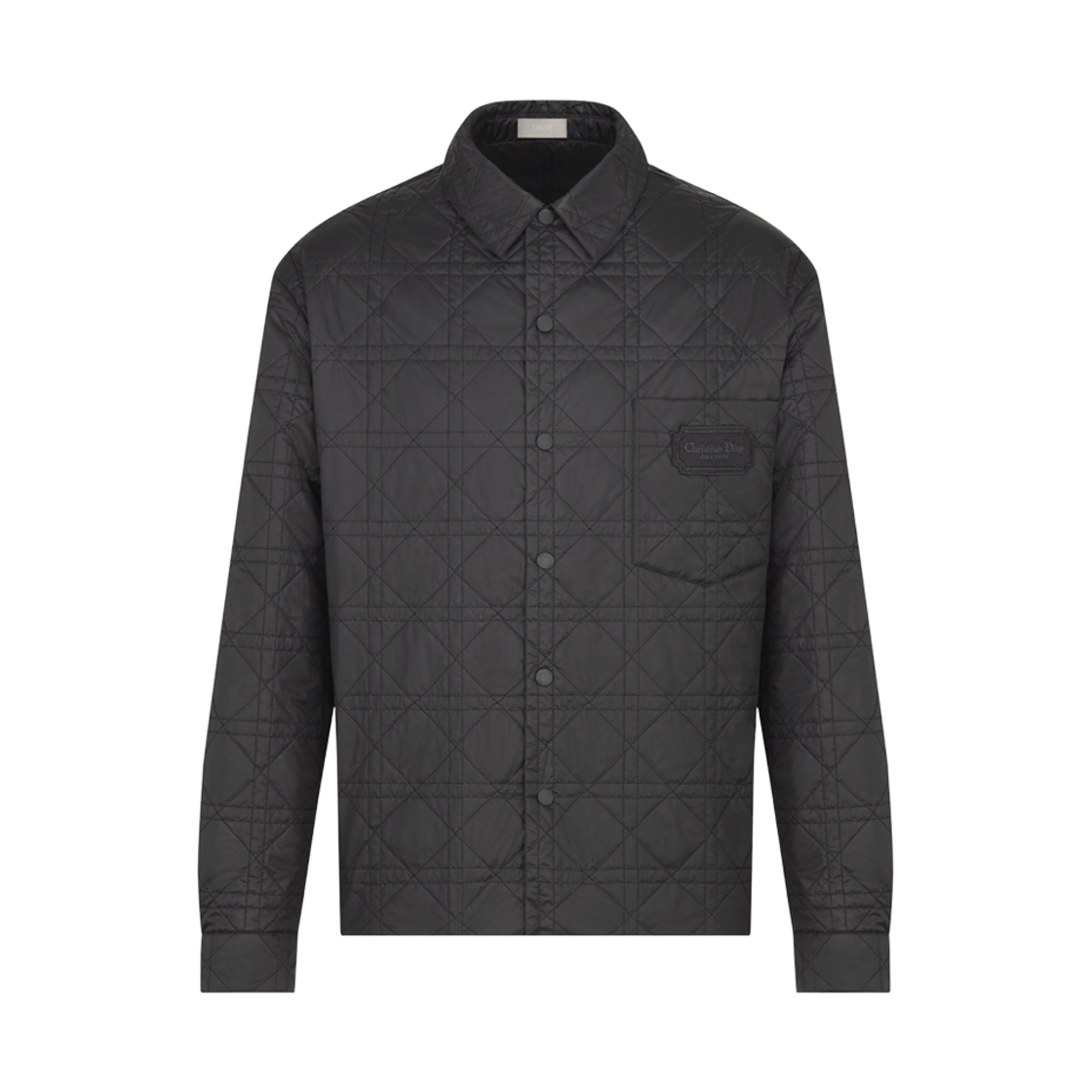 313C509AA767-C900 Dior Cannage Overshirt Black