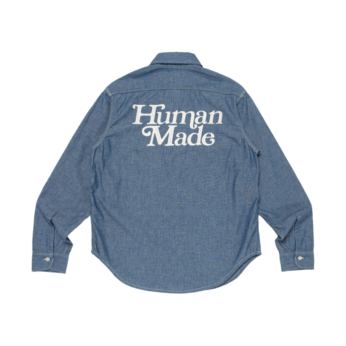 XX27SH003 Human Made Prototype Chambray Work Shirt Indigo