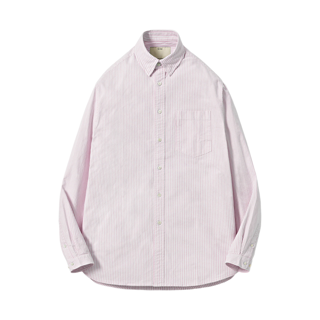 PCC0SHBS2CO02PT Pottery Button Down Shirt Supima Cotton 80/2 High Count Oxford Resilient Finish Pink Stripe