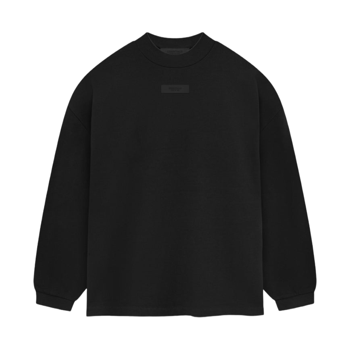 에센셜 롱슬리브 셔츠 제트 블랙 - 24SS(Essentials Long Sleeve Shirt Jet Black - 24SS) - 1