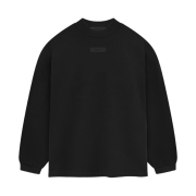 Essentials Long Sleeve Shirt Jet Black - 24SS