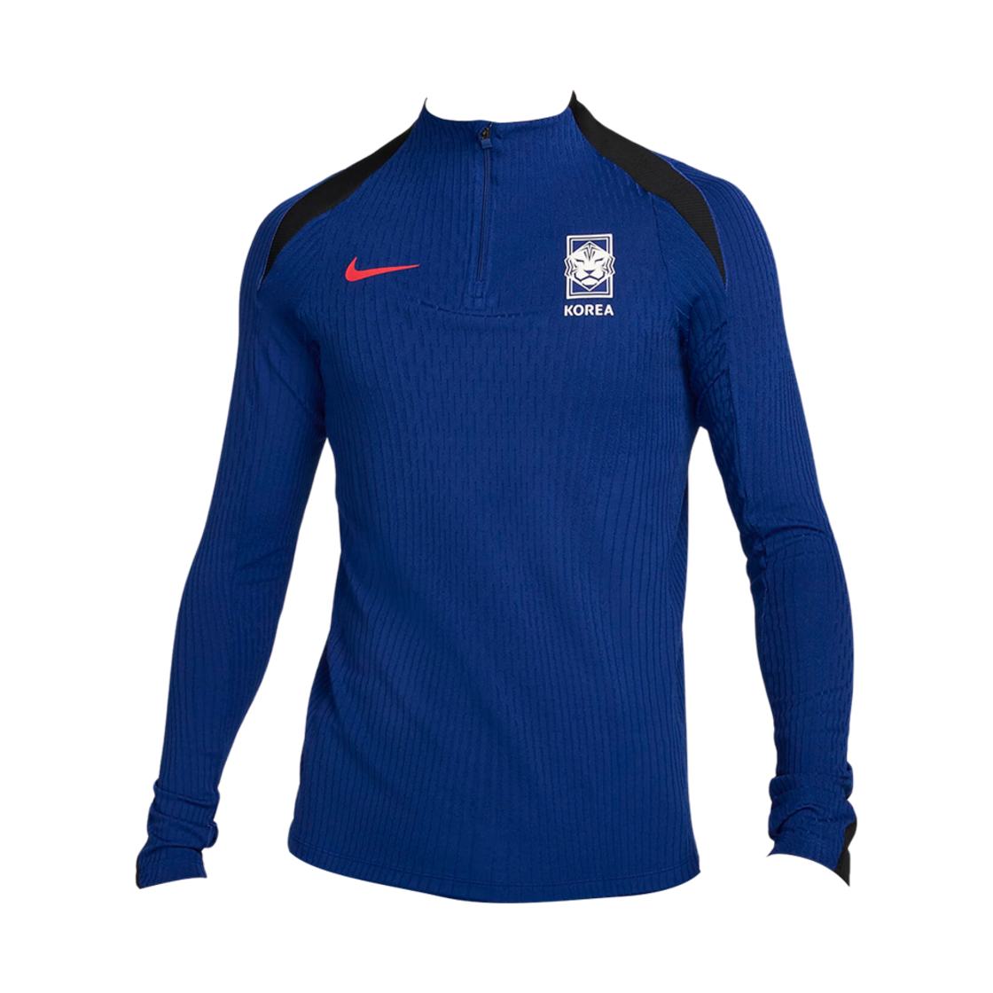 나이키 대한민국 드라이핏 스트라이크 사커 니트 드릴 탑 글로벌 블루(Nike Korea Dri-Fit Strike Soccer Knit Drill Top Global Blue)