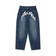 NYXX Graffity Denim Pants Indigo