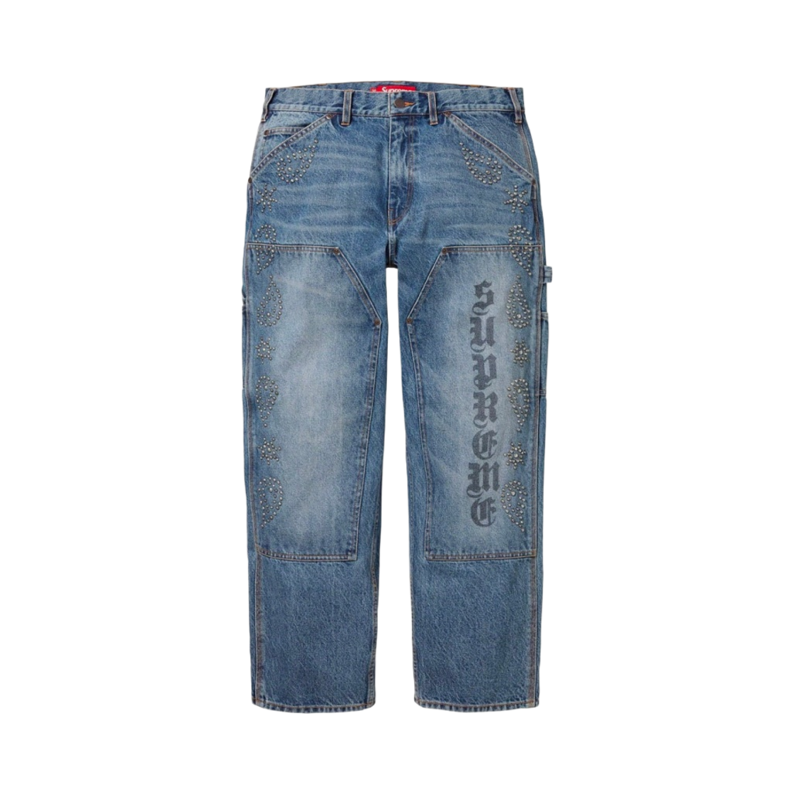 supreme double knee denim painter pant 슈프림 페이즐리