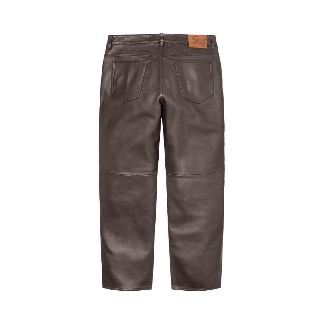 슈프림 레더 5-포켓 진 브라운 - 22FW(Supreme Leather 5-Pocket Jeans Brown - 22FW) - 2