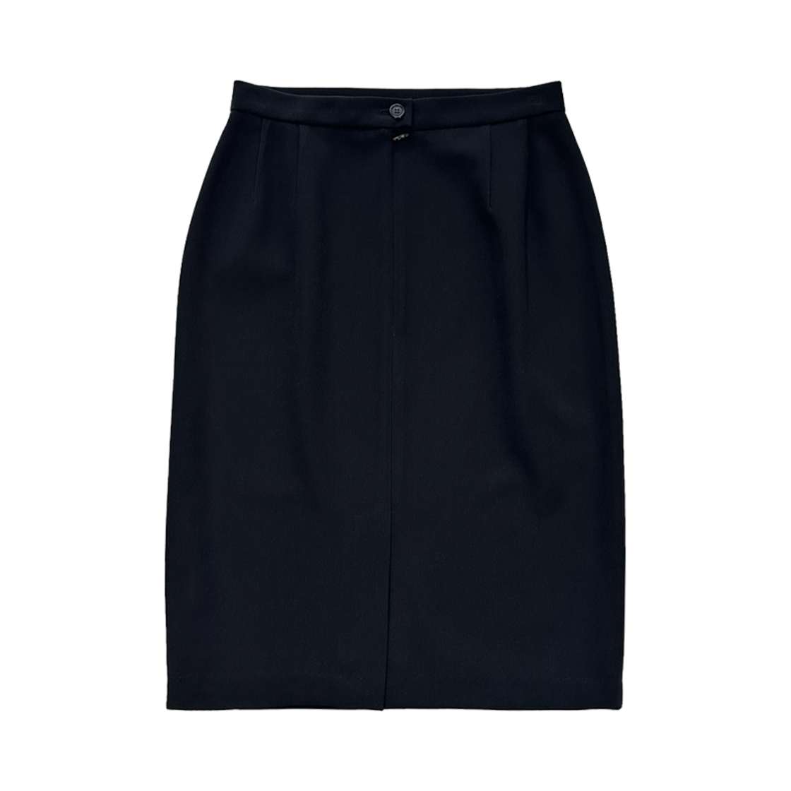 (W) 지초이 미디 스커트 블랙((W) Jichoi Midi Skirt Black)