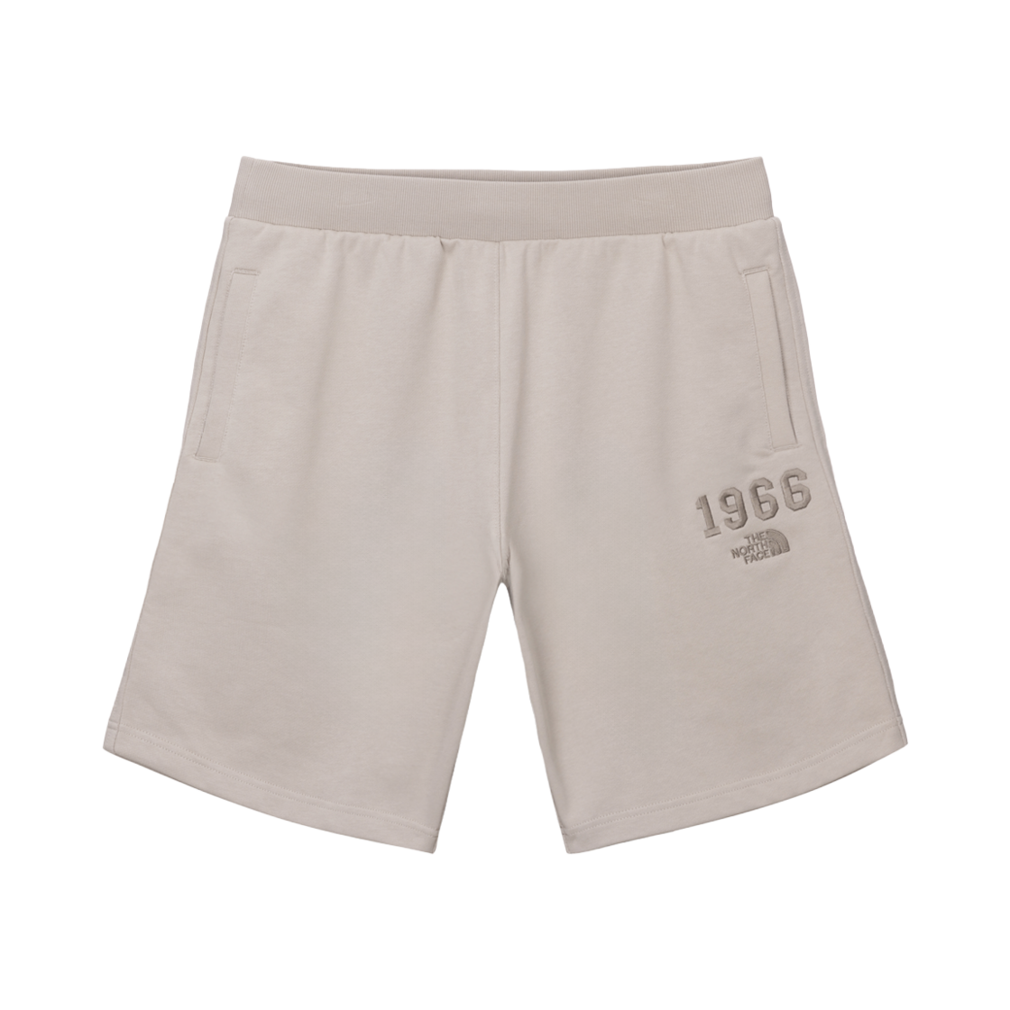 NS6KQ50L The North Face Go To 1966 Sweatshorts Cream Beige - 25SS