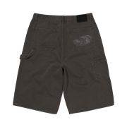 Suade Contour Double Knee Shorts Brown