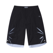 Sansan Gear Cut Off Mesh Shorts Black - 24SS