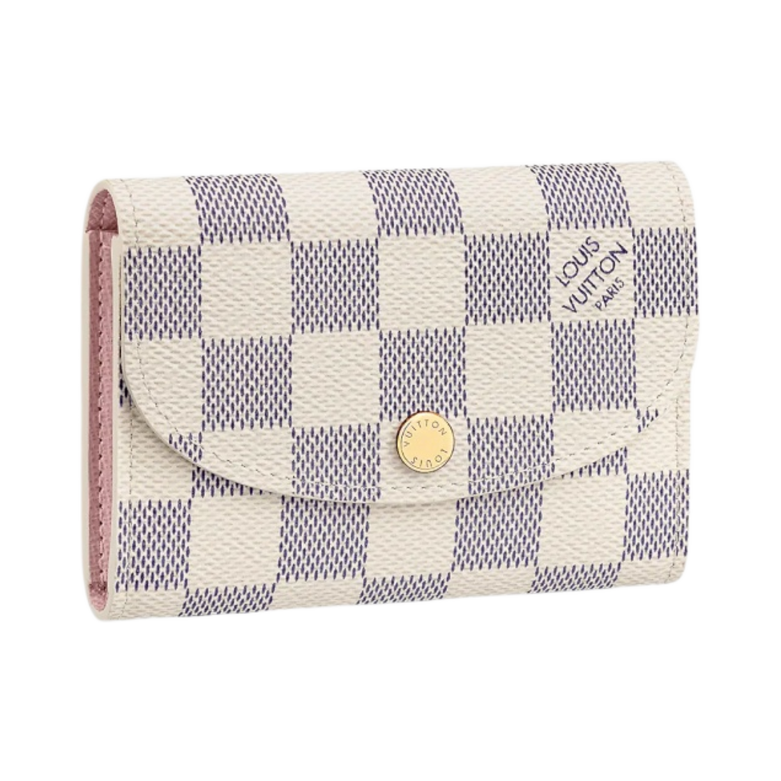 루이비통 로잘리 코인 퍼스 다미에 아주르 로즈 발레린 핑크(Louis Vuitton Rosalie Coin Purse Damier Azure Rose Ballerine Pink)