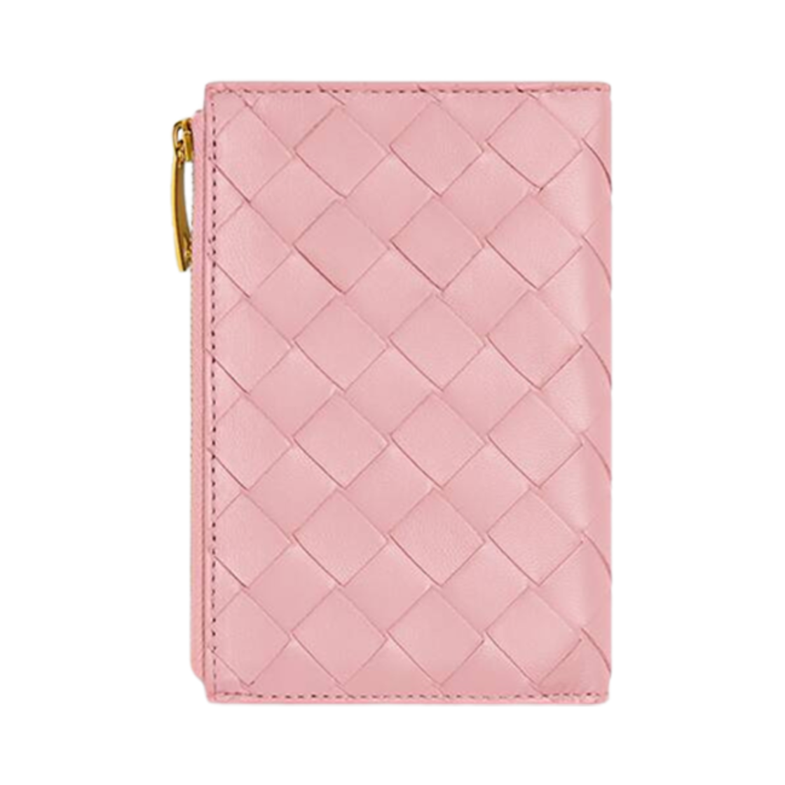 749940VCPP25832 Bottega Veneta Medium Intrecciato Bi-Fold Zip Wallet Ribbon - #3