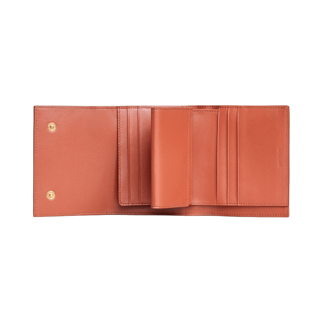 셀린느 그레인드 카프스킨 스몰 트라이폴드 월렛 테라코타(Celine Small Tri-Fold Wallet in Grained Calfskin Terracotta) - 3