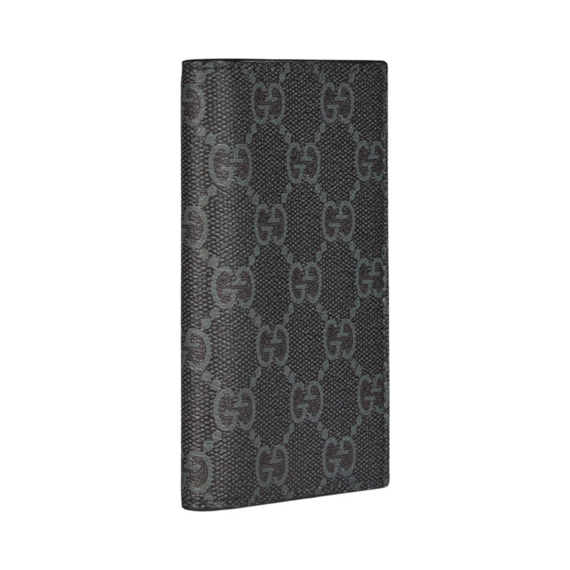 구찌 GG 엠블럼 반지갑 카드 케이스 블랙(Gucci GG Emblem Bi-Fold Card Case Black) - 2