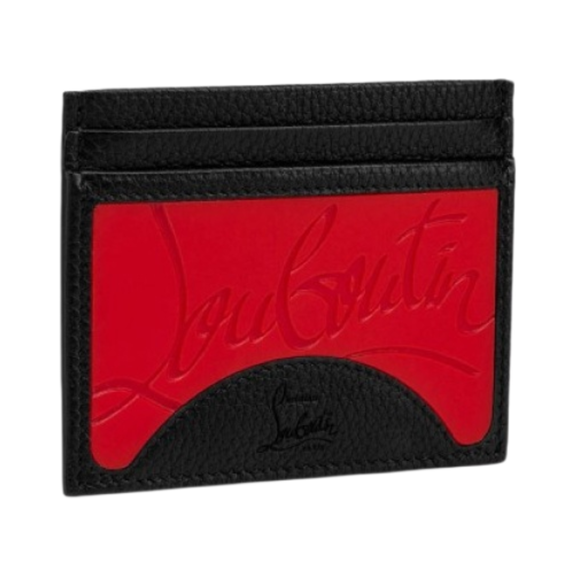 크리스찬 루부탱 키오즈 러버 그레인드 카프 레더 카드 홀더 루비(Christian Louboutin Kios Rubber and Grained Calf Leather Card Holder Loubi) - 2