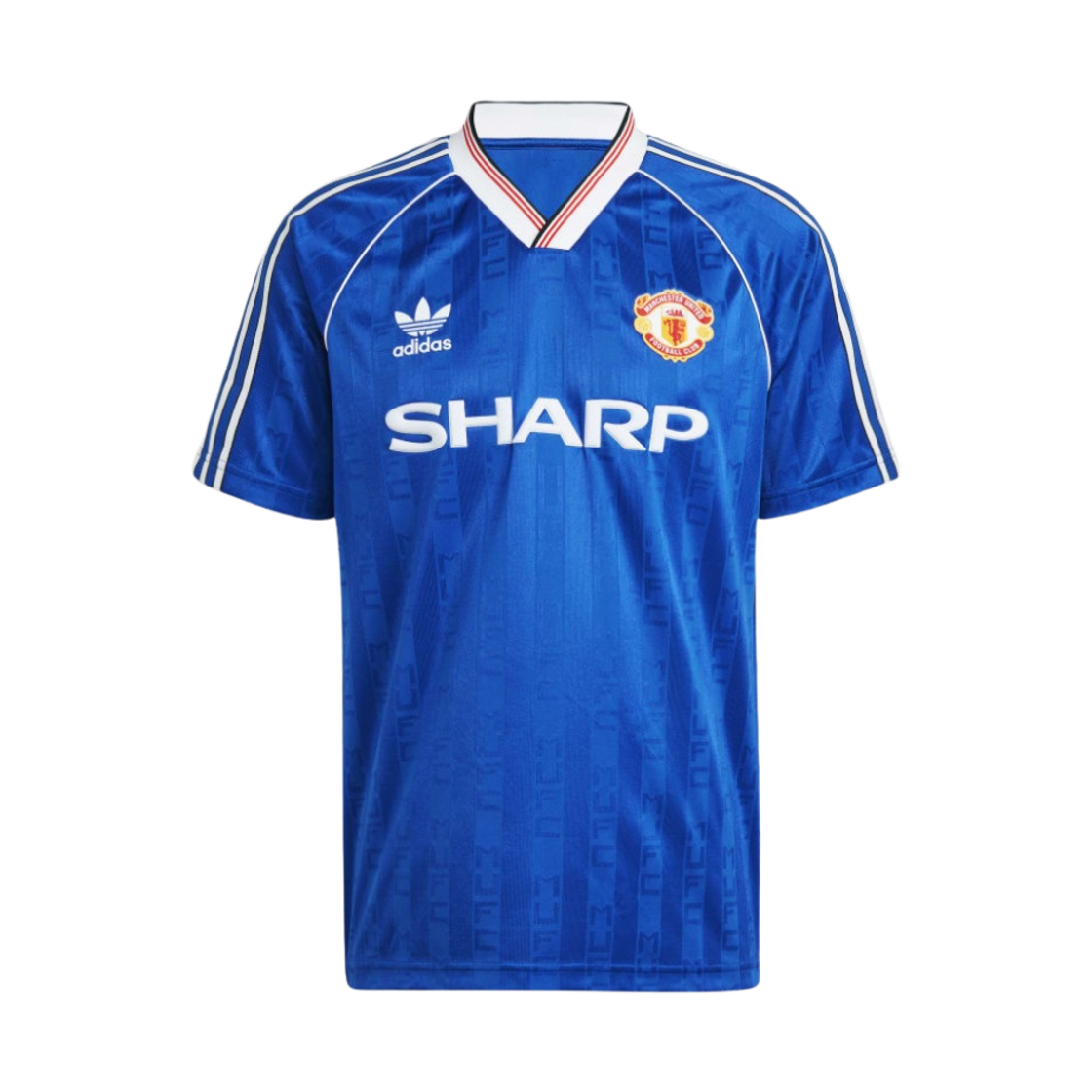 아디다스 맨체스터 유나이티드 1988/90 저지 컬리지에이트 로얄 - KR 사이즈(Adidas Manchester United 1988/90 Jersey Collegiate Royal - KR Sizing)