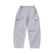 Sansan Gear Pin-Tuck Cargo Pants Light Grey  - 23FW