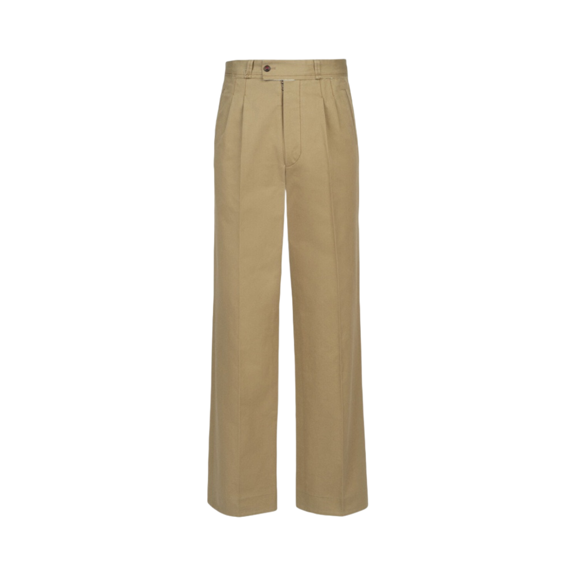 메종 마르지엘라 코튼 개버딘 트라우저 베이지(Maison Margiela Cotton Gabardine Trousers Beige) - 1