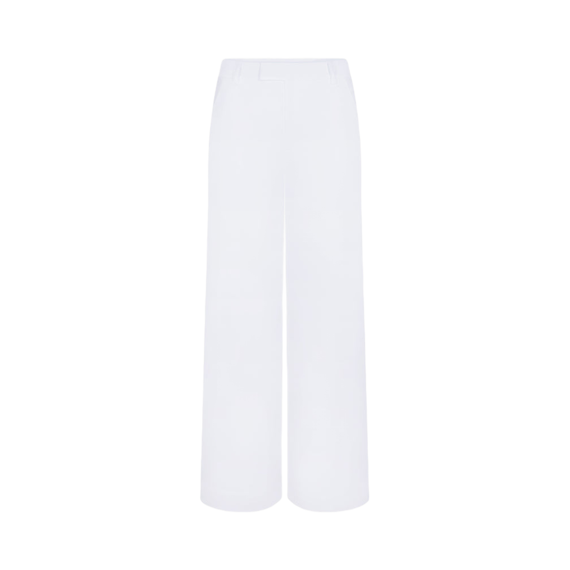 - (W) Khy Poplin Low Rise Trouser White