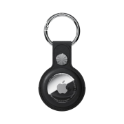 SINJIMORU AirTag Classic Leather Holder Black