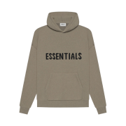 Essentials Knit Pullover Hoodie Taupe - 21SS