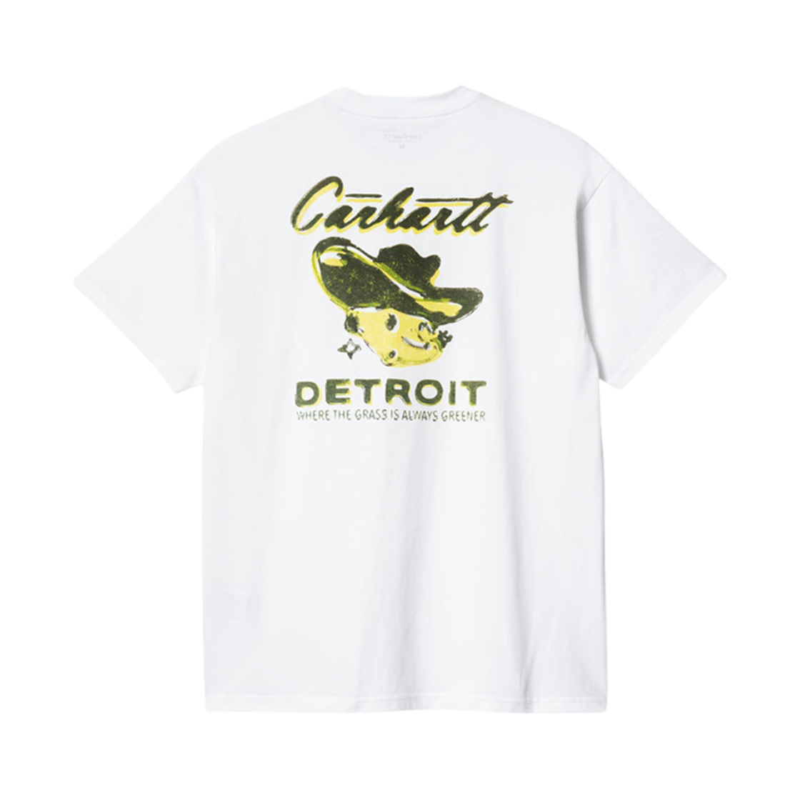 칼하트 WIP 그린 그래스 티셔츠 화이트(Carhartt WIP Green Grass T-Shirt White) - 2