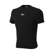 BORN TO WIN Silver B Logo Muscle Fit T-Shirts Black