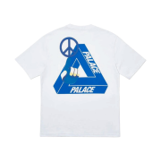 Palace Tri-Smiler T-Shirt White - 20SS