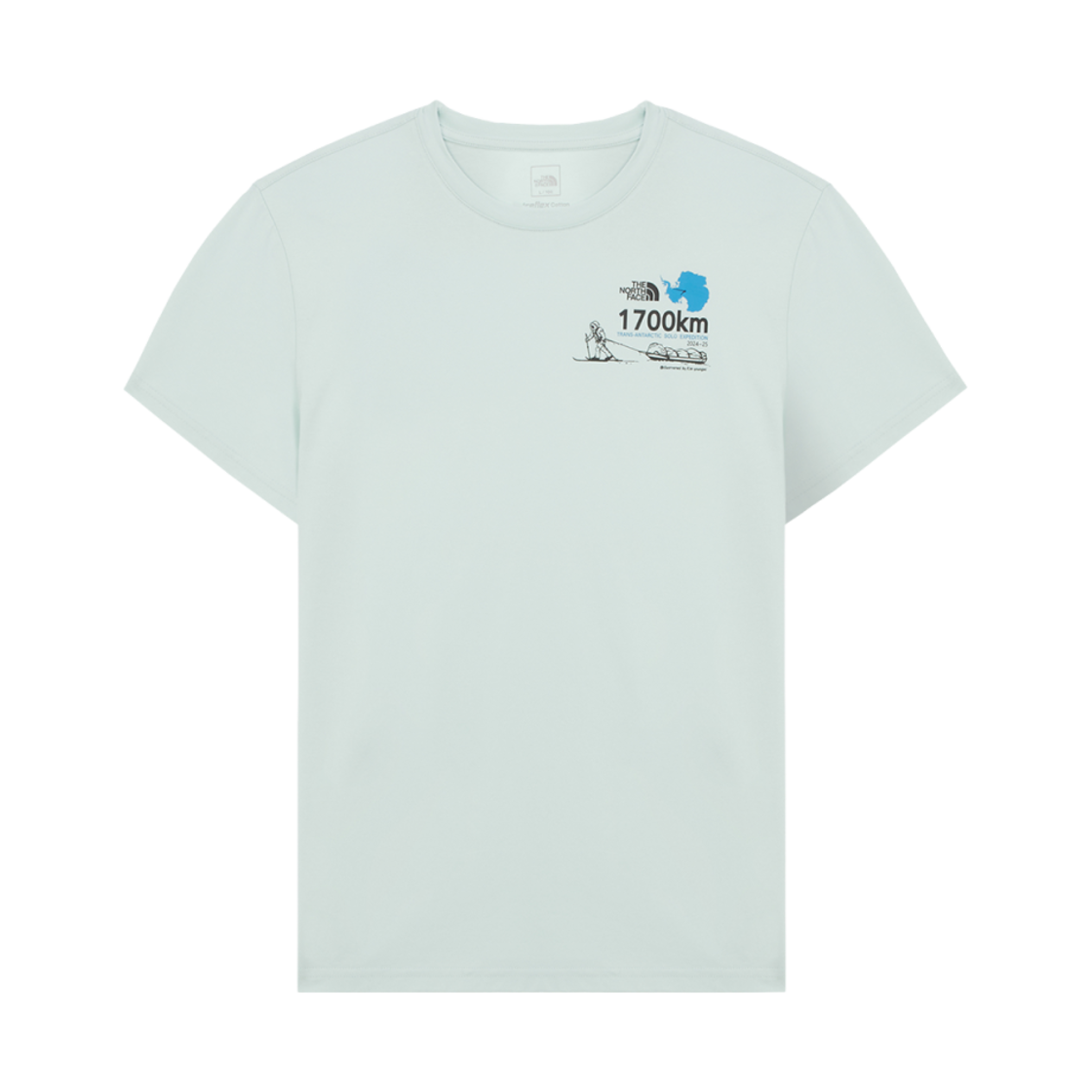 NT7UR56C The North Face Trans Antartic S/S Round T-Shirt 2 Mint - 25SS