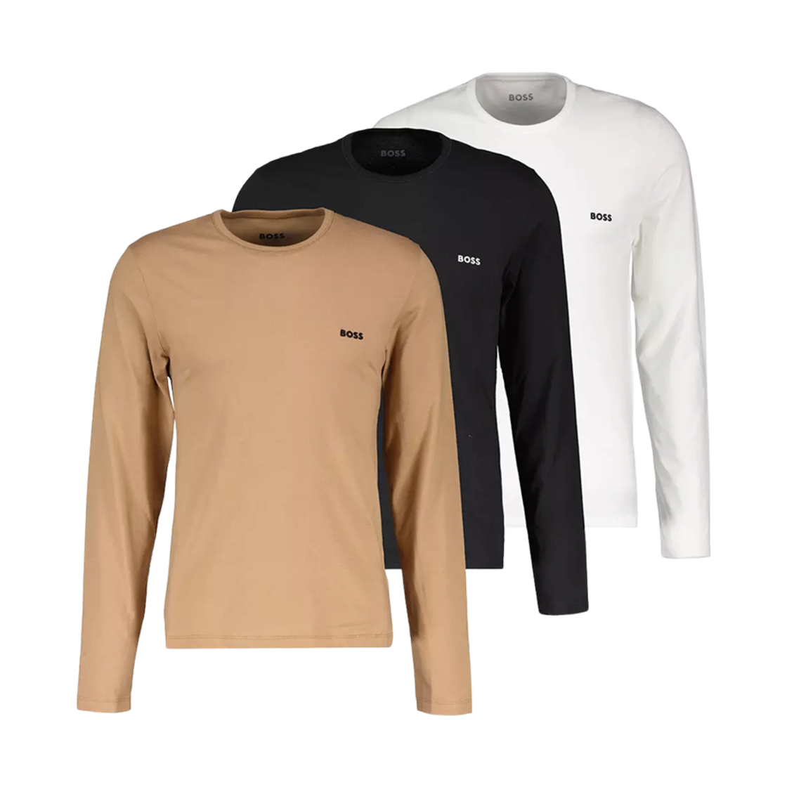 50492321-997 Hugo Boss Logo Detail Cotton Underwear T-Shirt Multicolor (3 Pack)