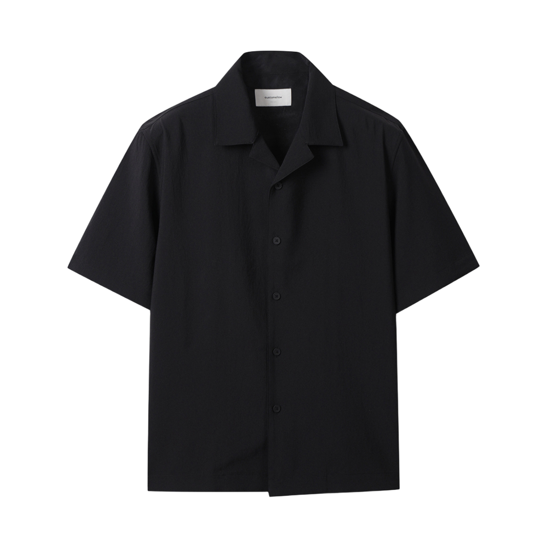 C9SAM25401BKX Customellow Outlet Cool Touch Half Shirt Black