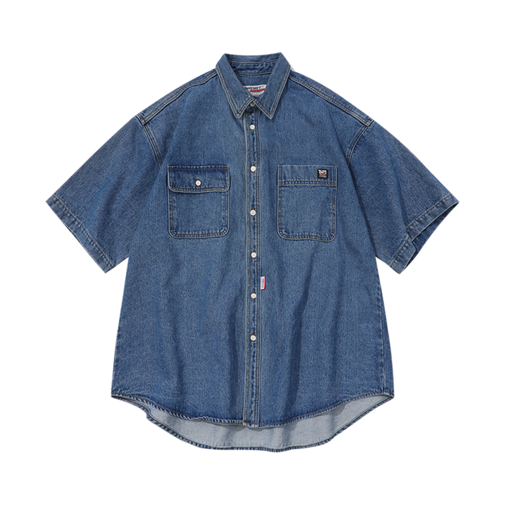 [트리플적립] SPORT CHAMBER SC 90's Denim Shirt Blue - 1