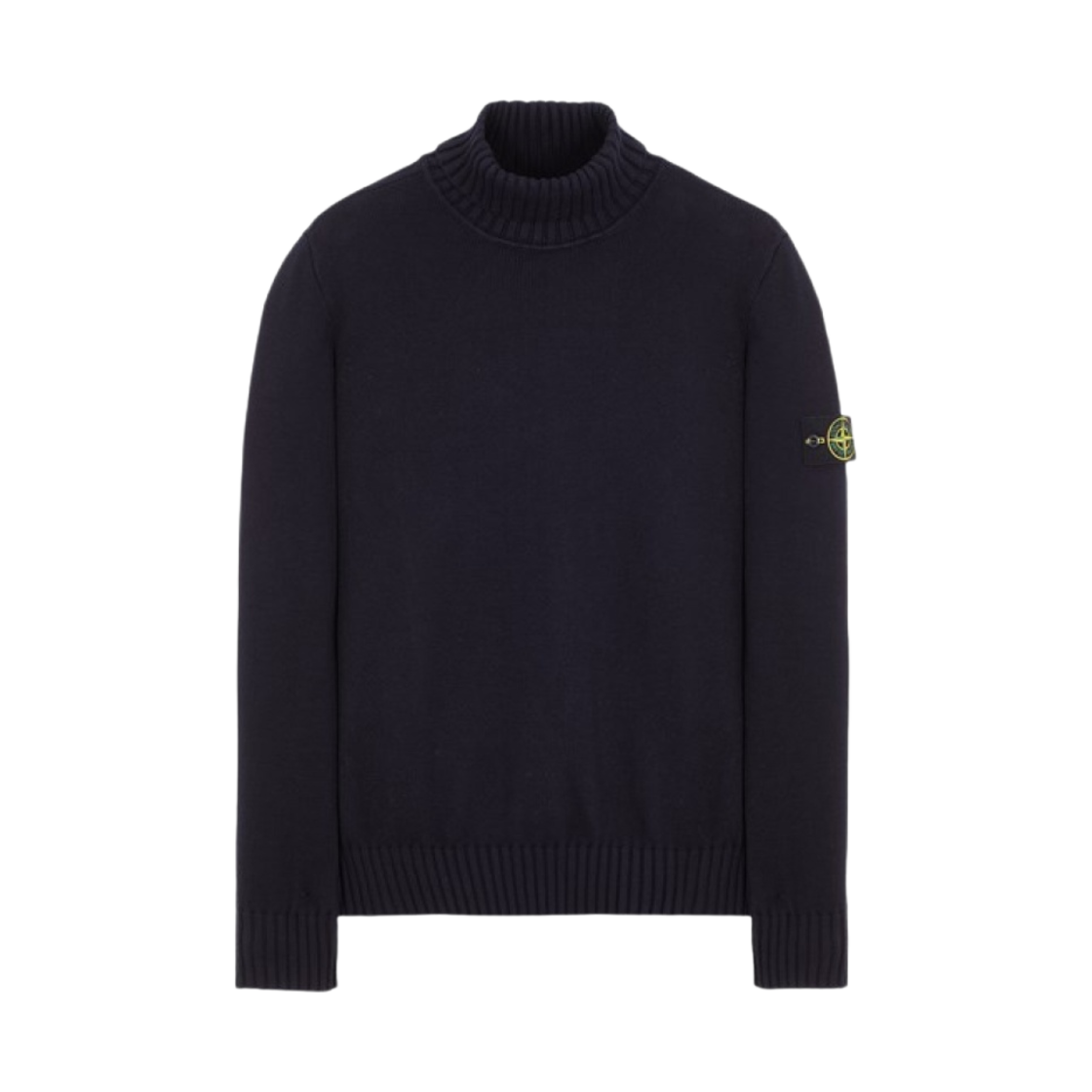 7915505A2-V0020 Stone Island 505A2 Turtleneck Knit Navy Blue - 23FW