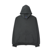 Yeezy YZY Zip-Up Hoodie Dark Grey