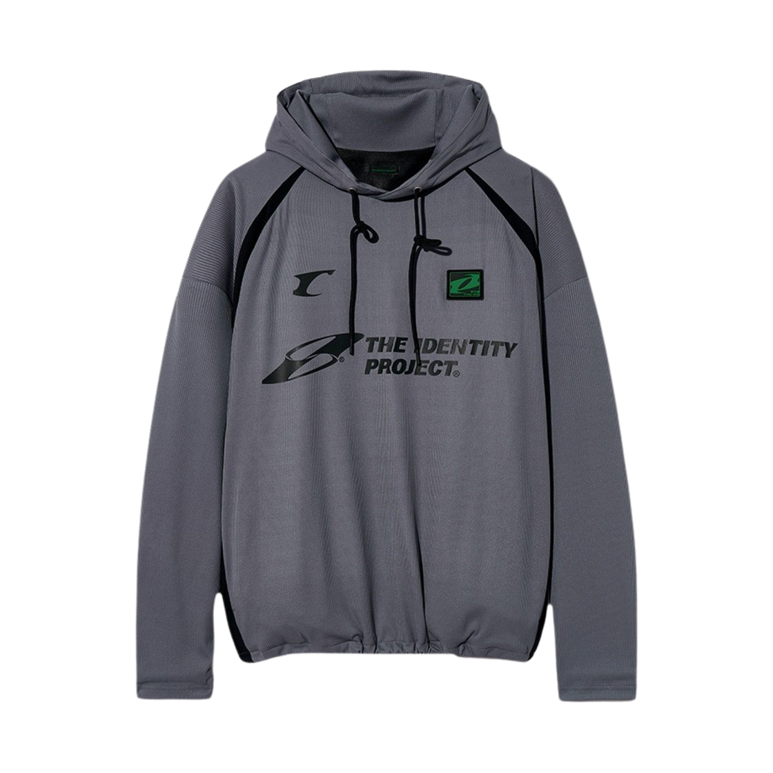 194_TIP THE IDENTITY PROJECT Station Ribbed Jersey Grey