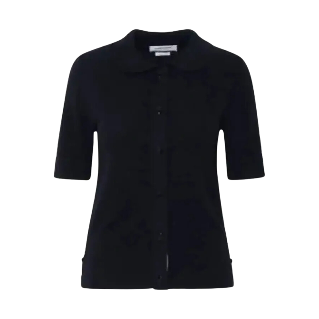 FKC552A-Y1019-415 (W) Thom Browne Merino Wool Cardigan Navy