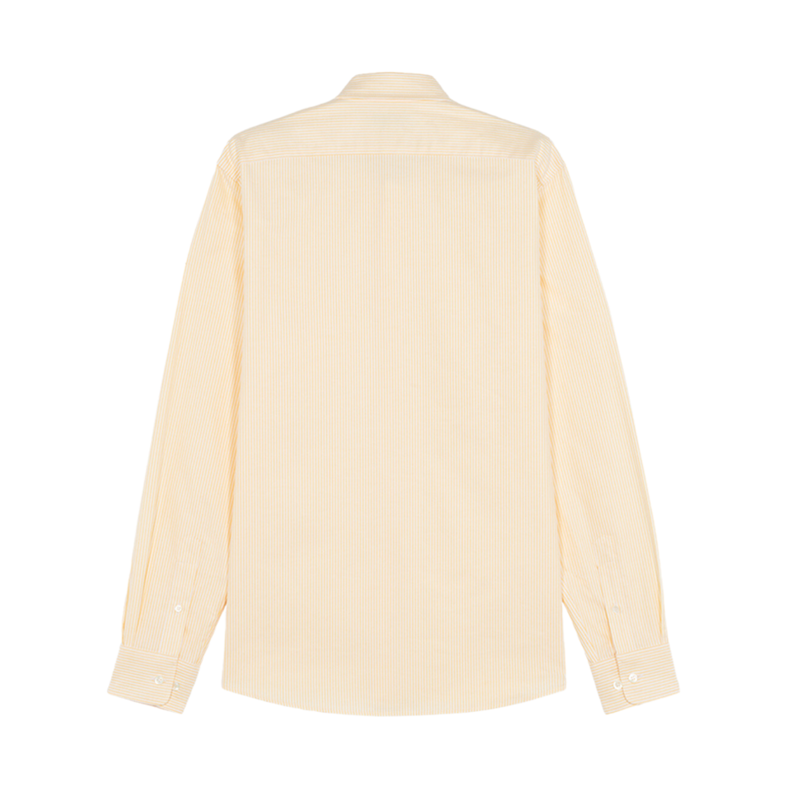 메종 키츠네 폭스 자수 포켓 클래식 셔츠 BD 썬 옐로우 스트라이프(Maison Kitsune Fox Embroidery Pocket Classic Shirt Bd Sun Yellow Stripes) - 2