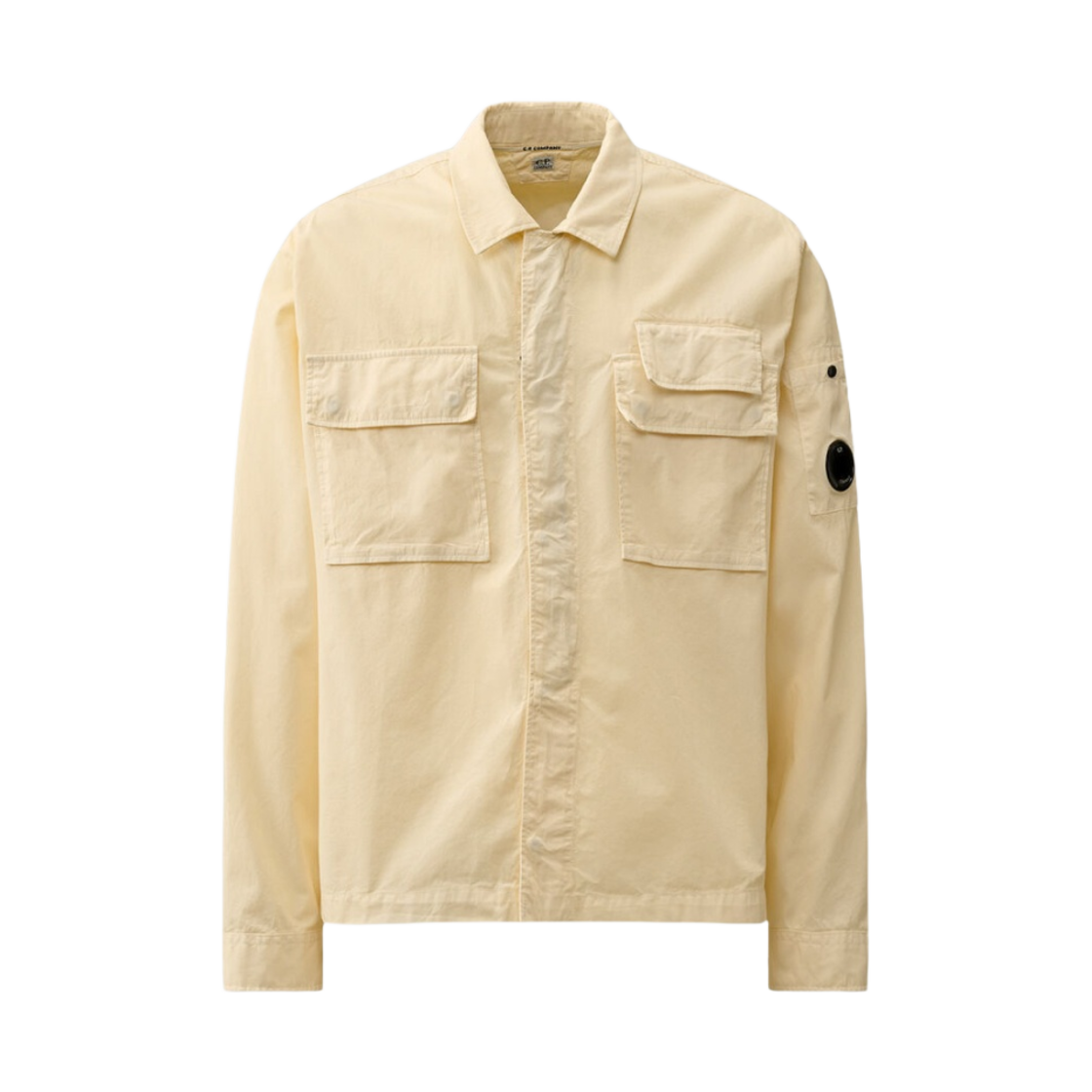 C.P. 컴퍼니 개버딘 셔츠 피스타치오 쉘 베이지 - 24SS(C.P. Compnay Gabardine Shirt Pistachio Shell Beige - 24SS)