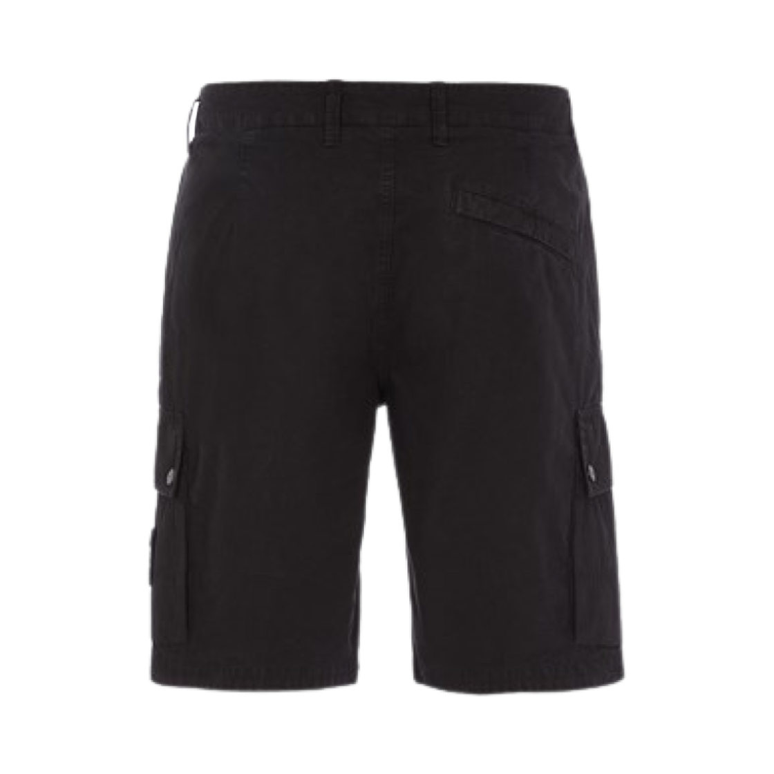 스톤 아일랜드 L11WA 브러쉬드 코튼 캔버스 가먼트 다이드 버뮤다 쇼츠 블랙 - 23SS(Stone Island L11WA Brushed Cotton Canvas Garment Dyed Bermuda Shorts Black - 23SS) - 2