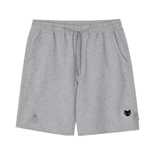 SH3PT806MG Songzio Zzero Deviant Jersey Shorts Melange Grey