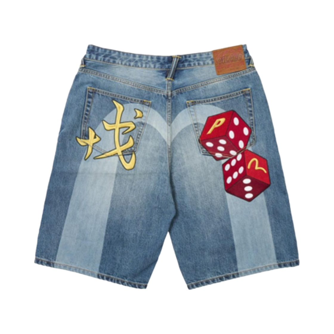 팔라스 x 에비수 쇼츠 데님 - 24SS(Palace x Evisu Shorts Denim - 24SS)