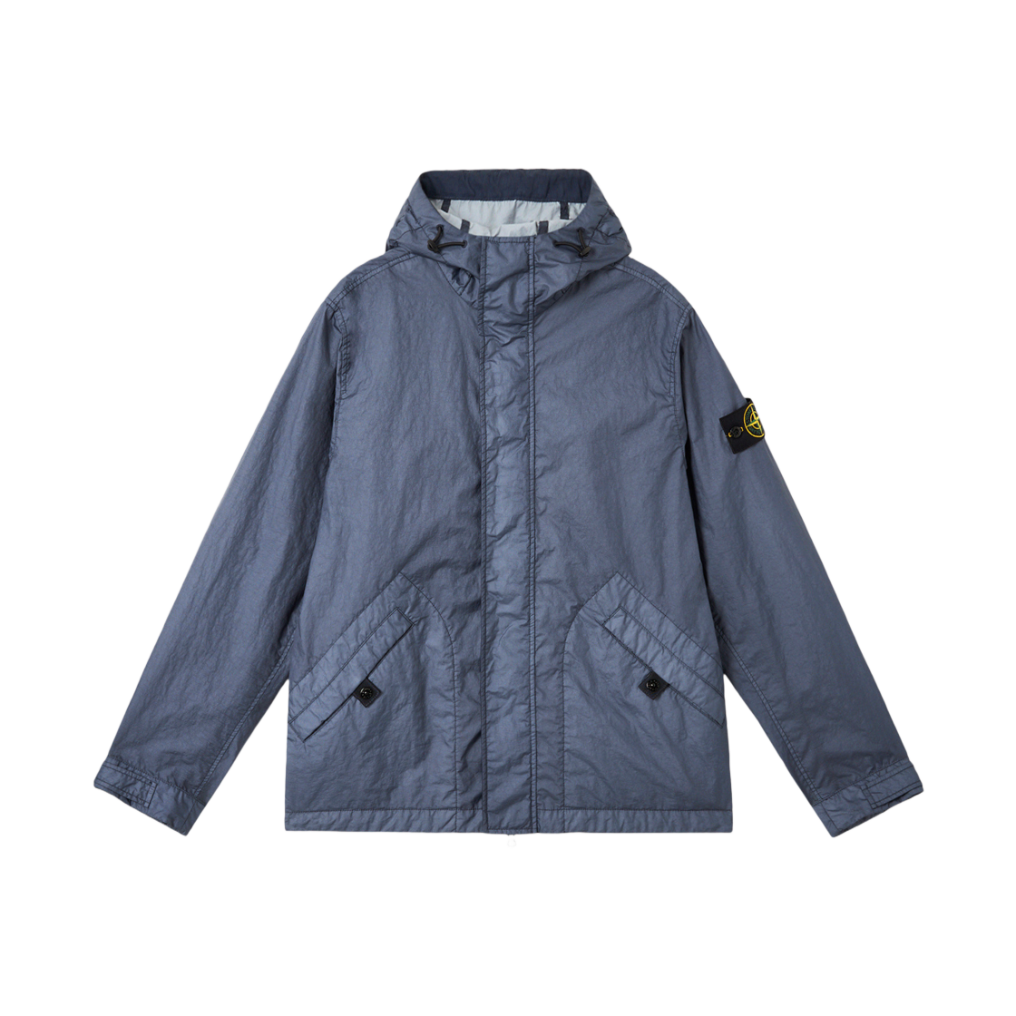 K1S1541000-93S0A21-V0024 Stone Island 4100093 Membrana 3L TC Breathable Water Resistant Hooded Jacket Avio Blue - 25SS