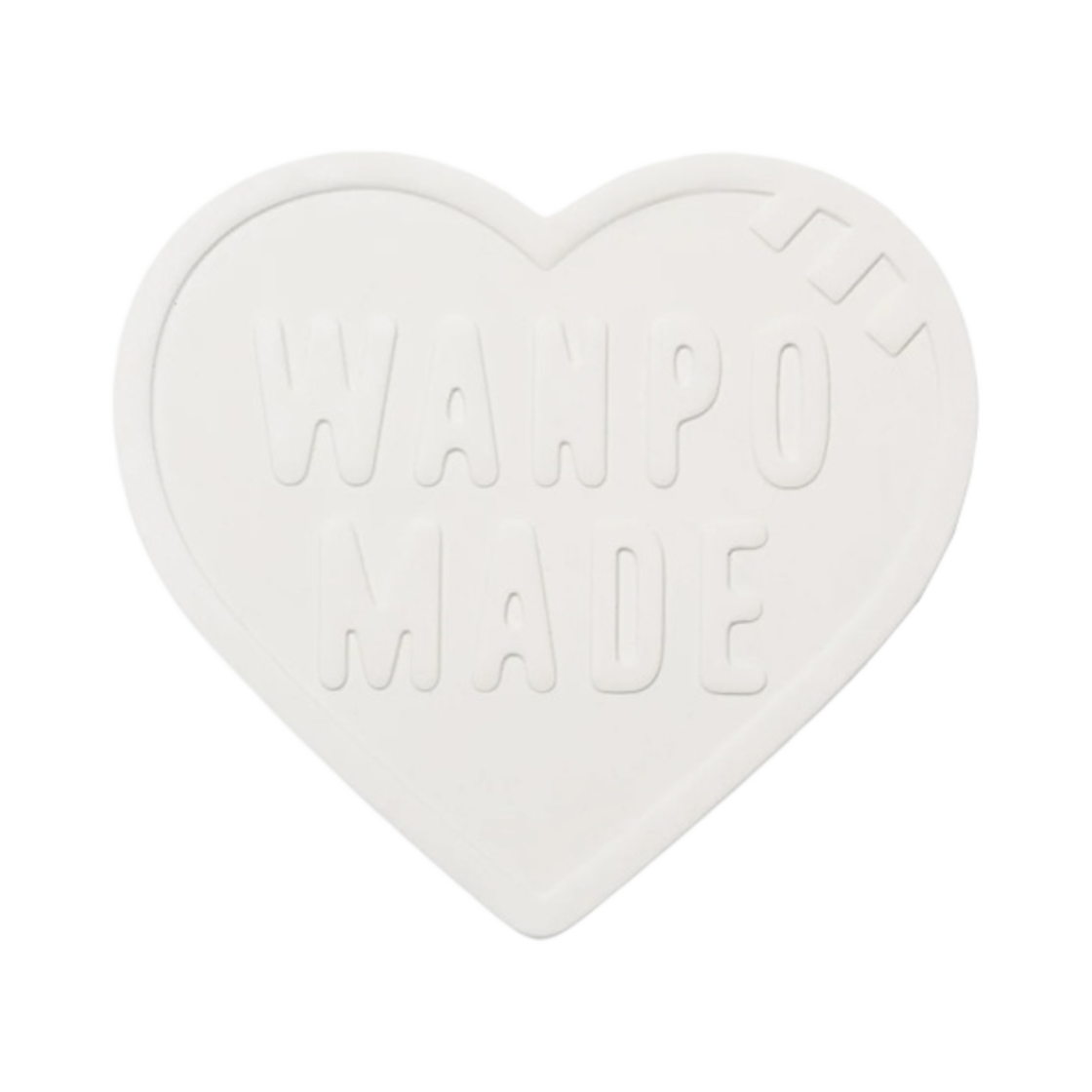 휴먼 메이드 x 완포 티 샵 완포 메이드 코스터 그레이(Human Made x Wanpo Tea Shop Wanpo Made Coaster Gray) - 1
