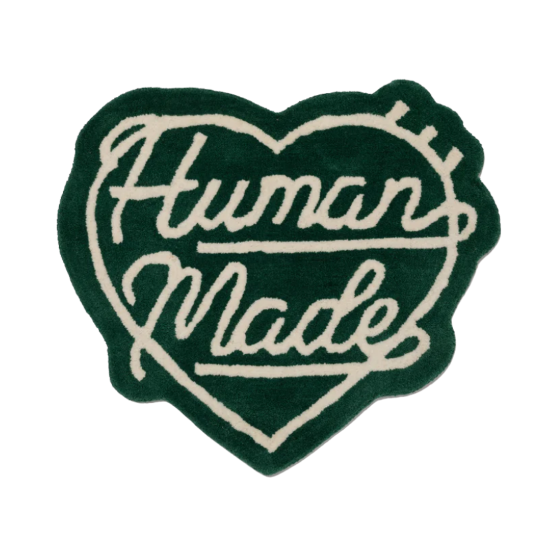 휴먼 메이드 하트 러그 미디움 레드 | Human Made | KREAM