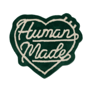 Human Made Heart Rug Medium Green